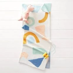 48"x58" Knit Kids' Throw Shapes Cream - Pillowfort™ -Pillowfort Sales Shop GUEST 05d7a5c7 4c3a 4cef baab e9e25150c065