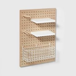 Modular Organization System Kids' Pegboard Brown - Pillowfort™ -Pillowfort Sales Shop GUEST 0633ef8e 5f81 47f6 8753 4731a8b94b9c