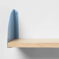 Wood Kids' Shelf with Metal Brackets Blue - Pillowfort™ -Pillowfort Sales Shop GUEST 125e6562 f414 48c2 a824 47ba02dfe9a2