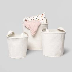 Waffle Kids' Storage Basket Cream - Pillowfort™ -Pillowfort Sales Shop GUEST 13af396b 73bc 4d4f 87bb 11bc2df622cb