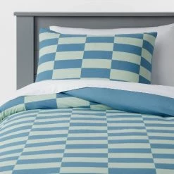 Checkers Kids' Duvet Cover Teal Blue - Pillowfort™ -Pillowfort Sales Shop GUEST 14283e51 e80b 450c 91f0 19dc53607c84 1