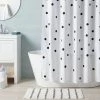 Dot Textured Kids' Shower Curtain Black - Pillowfort™ -Pillowfort Sales Shop GUEST 271ec68d c3c4 40f8 8b91 2d58ca14cce5