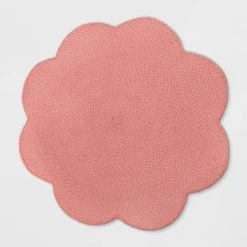 54" Braided Scallop Kids' Rug - Pillowfort™ Rose Pink -Pillowfort Sales Shop GUEST 2f12576c e2b7 42b7 8bd9 e99959908961
