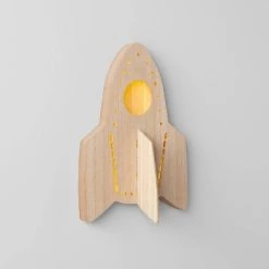 Rocket Wood Lit Kids' Wall Decor - Pillowfort™ -Pillowfort Sales Shop GUEST 31449451 cbbc 400e 96b1 8a1646252aa9