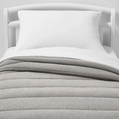 Toddler Channel Jersey Kids' Comforter - Pillowfort™ Green 5 Toddler Channel Jersey Kids' Comforter - Pillowfort™ Green - Image 3