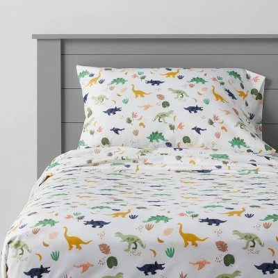 Dinosaur Microfiber Kids' Sheet Set - Pillowfort™ 8 Dinosaur Microfiber Kids' Sheet Set - Pillowfort™ - Image 6