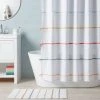Multi Striped with Tassels Kids' Shower Curtain - Pillowfort™ -Pillowfort Sales Shop GUEST 3c7c4b25 3f07 4094 831d 9940351d4413