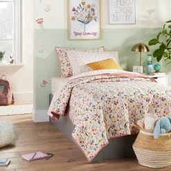Floral Cotton Reversible Kids' Sham - Pillowfort™ -Pillowfort Sales Shop GUEST 3d327d9a 0e2b 4ea4 bfef 9910f1d6a03b