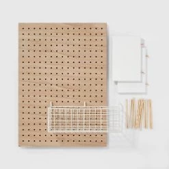 Modular Organization System Kids' Pegboard Brown - Pillowfort™ -Pillowfort Sales Shop GUEST 461bec47 1579 4f69 8495 0ba899c85869