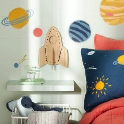 Rocket Wood Lit Kids' Wall Decor - Pillowfort™