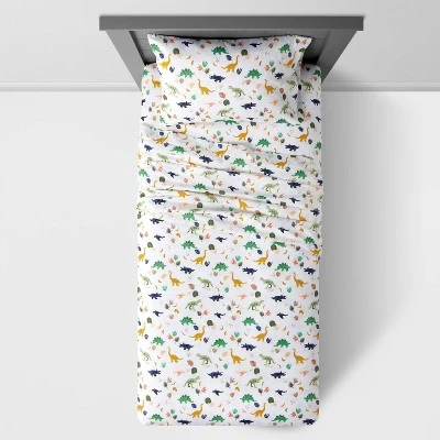 Dinosaur Microfiber Kids' Sheet Set - Pillowfort™ 4 Dinosaur Microfiber Kids' Sheet Set - Pillowfort™ - Image 2