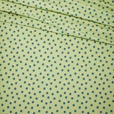 Dotted Microfiber Kids' Sheet Set - Pillowfort™ Olive Green 5 Dotted Microfiber Kids' Sheet Set - Pillowfort™ Olive Green - Image 3