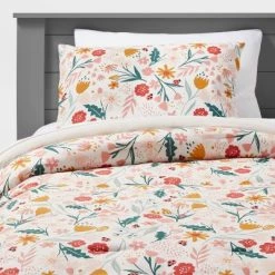 Floral Garden Cotton Kids' Comforter Set - Pillowfort™ -Pillowfort Sales Shop GUEST 61510c2a 74a3 4aa9 8d3c 354593e810f5 1