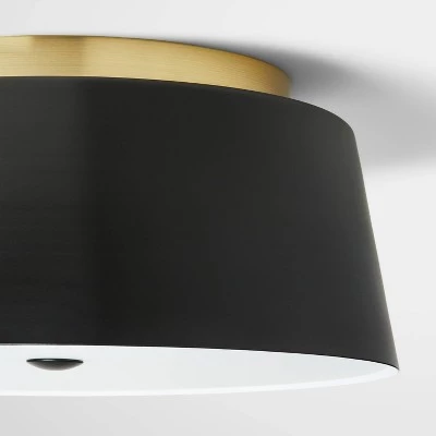 Semi Flushmount Kids' Ceiling Light Black/Gold - Pillowfort™ 5 Semi Flushmount Kids' Ceiling Light Black/Gold - Pillowfort™ - Image 3