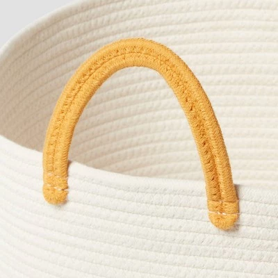 Color Block Coiled Rope Floor Kids' Storage Basket - Pillowfort™ 4 Color Block Coiled Rope Floor Kids' Storage Basket - Pillowfort™ - Image 2