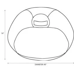 XL Fuzzy Kids' Bean Bag Cream - Pillowfort™ -Pillowfort Sales Shop GUEST 85caa259 fee0 4128 8f84 a6c301573fe4 1