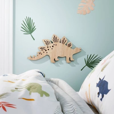 Dinosaur Wood Lit Kids' Wall Decor - Pillowfort™ 3 Dinosaur Wood Lit Kids' Wall Decor - Pillowfort™