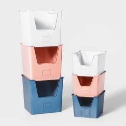 Metal Stackable Kids' Storage - Pillowfort™ White -Pillowfort Sales Shop GUEST 962acabb 7f43 42a8 b5f8 151598c913f4