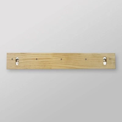 Painted Kids' Wood Hooks - Pillowfort™ 5 Painted Kids' Wood Hooks - Pillowfort™ - Image 3