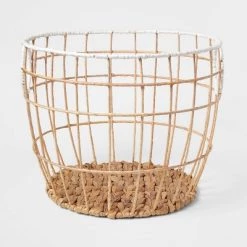 Kids' Woven Basket Natural with White Rim - Pillowfort™ -Pillowfort Sales Shop GUEST b46ca59a e27c 4c96 9d2e 851458f3d67a