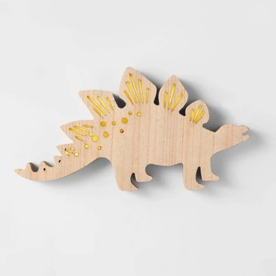 Dinosaur Wood Lit Kids' Wall Decor - Pillowfort™ 6 Dinosaur Wood Lit Kids' Wall Decor - Pillowfort™ - Image 4