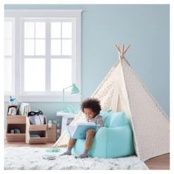 Chevron Area Kids' Rug - Pillowfort™ Blue -Pillowfort Sales Shop GUEST bd35e91e 1019 43ef 99fd 0a0e04b822f2