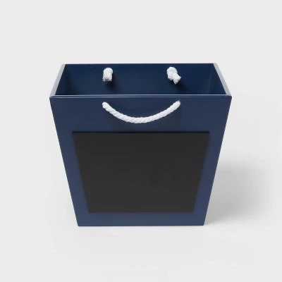 Rope Handle Kids' Storage Bin with Chalkboard - Pillowfort™ White 8 Rope Handle Kids' Storage Bin with Chalkboard - Pillowfort™ White - Image 6