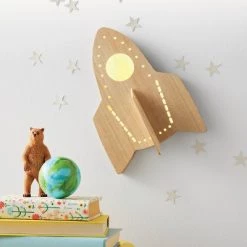 Rocket Wood Lit Kids' Wall Decor - Pillowfort™ -Pillowfort Sales Shop GUEST ce673589 7e04 4ff5 89dc fddaae8be98f