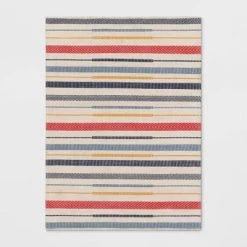 Striped Kids' Rug Red/Blue - Pillowfort™ -Pillowfort Sales Shop GUEST d191822d 426d 48b7 a420 6c58881ef625