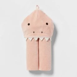 25"x50" Pink Dinosaur Kids' Hooded Towel - Pillowfort™ -Pillowfort Sales Shop GUEST d70adad8 d1e0 4846 8609 572fb4c40806