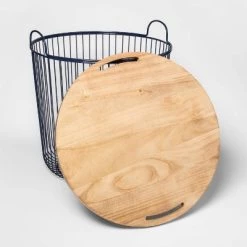 Wire Kids' Storage Floor Bin Navy - Pillowfort™ -Pillowfort Sales Shop GUEST db947acd 4f83 4516 b512 5b755a09163f