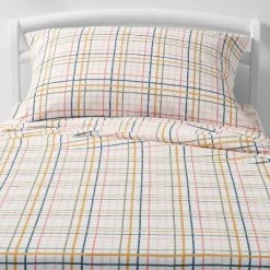 Plaid Print Cotton Kids' Sheet Set - Pillowfort™ -Pillowfort Sales Shop GUEST dfc89128 ffe1 41dd b87e d8e45fac1447