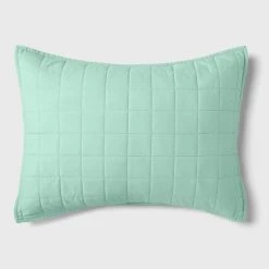 Box Stitch Microfiber Kids' Sham - Pillowfort™ Green -Pillowfort Sales Shop GUEST e88b5f31 f48c 4311 a351 aa63a67dae52