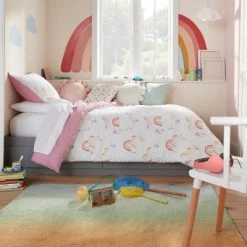 4'x5'6" Ombre Neon Rainbow Tufted Kids' Rug - Pillowfort™ -Pillowfort Sales Shop GUEST e89a3c7b 93e5 4668 a657 44c8522a489e