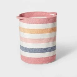 Striped Coiled Rope Kids' Storage Bin - Pillowfort™ -Pillowfort Sales Shop GUEST eaec7bab 4cac 406d 83bf c814e15226a9
