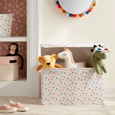 Large Rectangular Kids' Fabric Kids' Storage Bin - Pillowfort™ 3 Large Rectangular Kids' Fabric Kids' Storage Bin - Pillowfort™