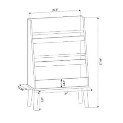 Modern Tall Three Shelf Kids' Bookshelf White - Pillowfort™ -Pillowfort Sales Shop GUEST eeb09d1c 56bd 49f0 ad62 b4efe5d9b1bc