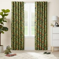 Dinosaur Full Printed Blackout Kids' Curtain Panel - Pillowfort™