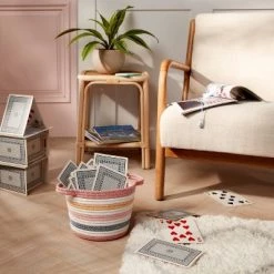 Striped Coiled Rope Kids' Storage Bin - Pillowfort™ -Pillowfort Sales Shop GUEST f34aa5dc 5c04 4334 a97a 7f1abceb89ea