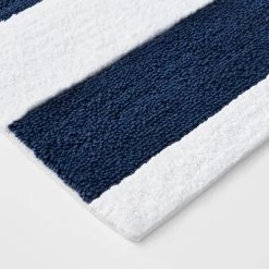 Rugby Striped Kids' Bath Rug Navy - Pillowfort™ -Pillowfort Sales Shop GUEST fca94dc9 8491 4c21 82bc a06222f6ecb6